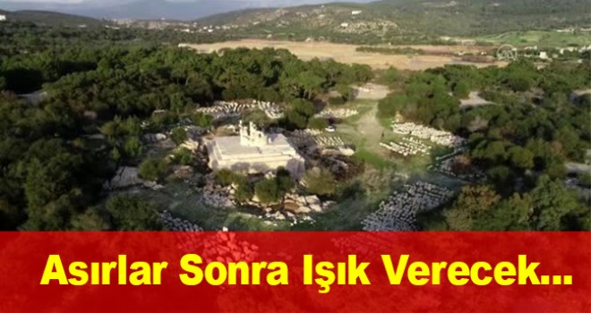 Patara'daki deniz feneri asırlar sonra yeniden ışık verecek