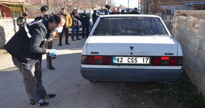 Konya'da çalınan otomobil Karaman'da bulundu