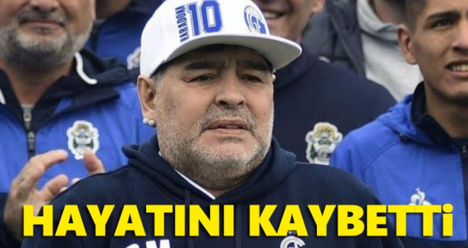Futbol dünyasında yas! Maradona hayatını kaybetti!