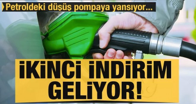 Petroldeki düşüş pompaya yansıyor! İkinci indirim geliyor