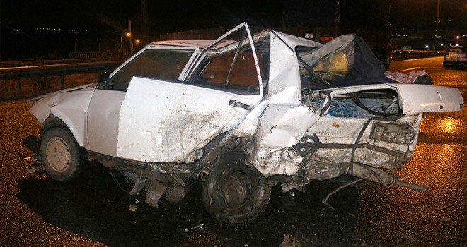 Alkolun Sonucu 1'i Ağır 5 Yaralı