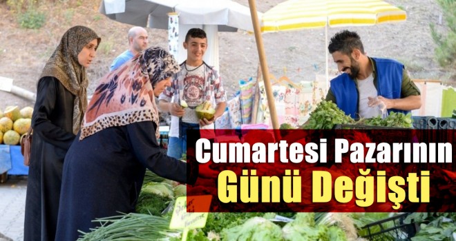 Karaman'da Cumartesi Pazarı'nın günü değişti