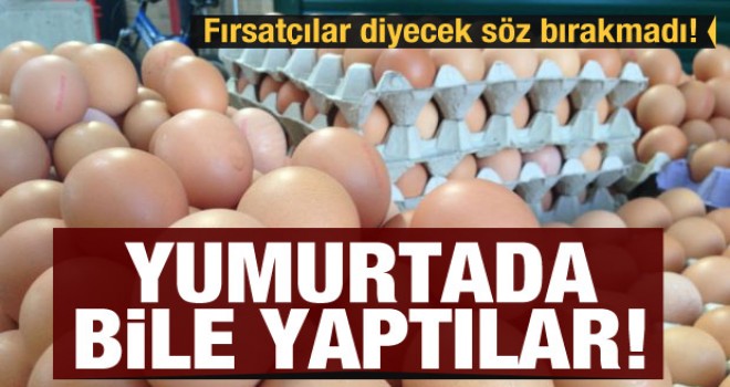Fırsatçılar diyecek söz bırakmadı!