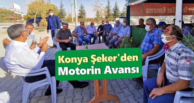 Konya Şeker'den Motorin Avansı