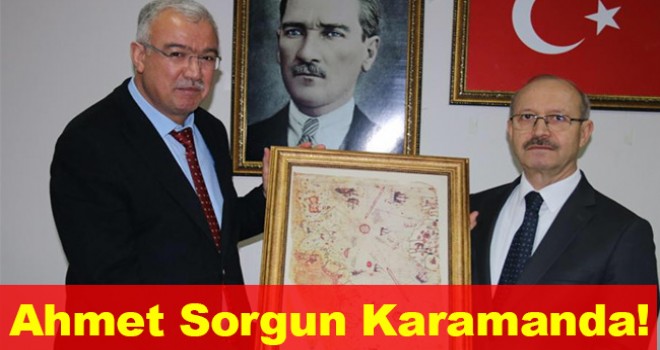 MKYK Üyesi Ahmet Sorgun Karamanda!