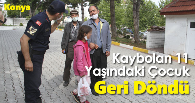 Kaybolan 11 yaşındaki kız çocuğu ailesinin yanına döndü