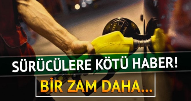 Benzine 12 Kuruş Zam Yapıldı