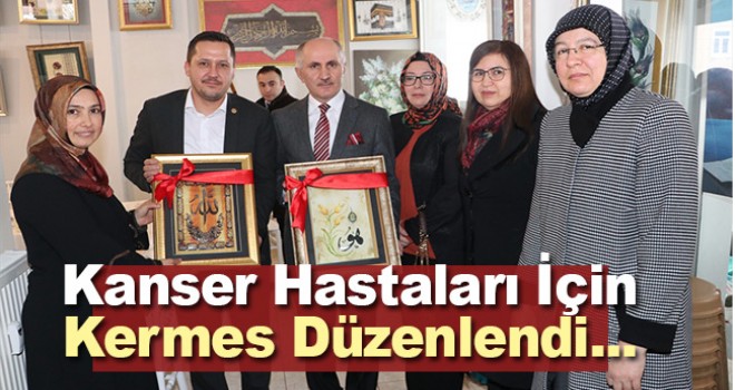 Karaman'da kanser hastaları için kermes