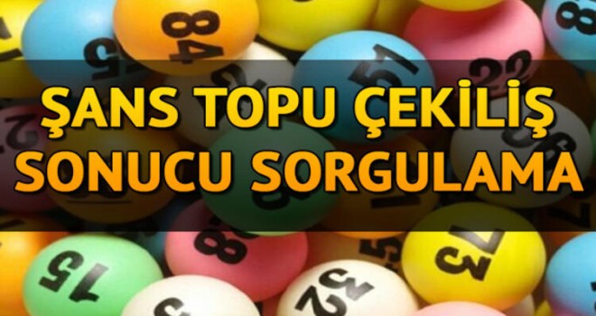 15 Nisan 2020 Şans Topu çekildi