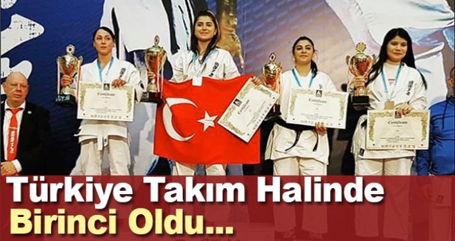 Ashihara Avrupa Şampiyonası'nda Türkiye takım halinde birinciliği kazandı