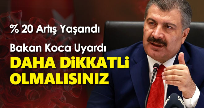 Karamanda Korkunç Artış! 1 haftada kaç vaka görüldü!