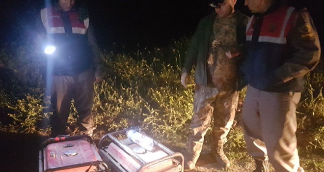 Mersin'de elektrikle balık avlayanlara suçüstü 