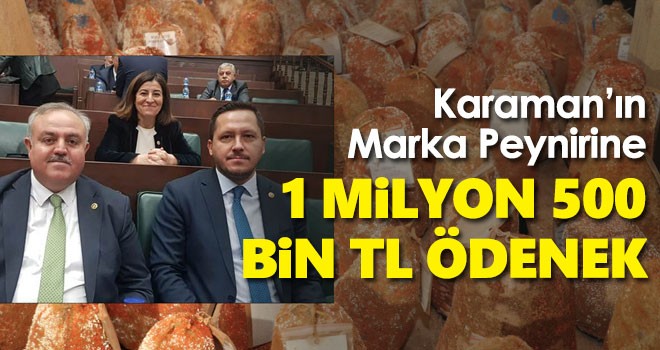 Karaman'ın 'Divle Obruk Peyniri'ne 1 milyon 500 bin TL ödenek