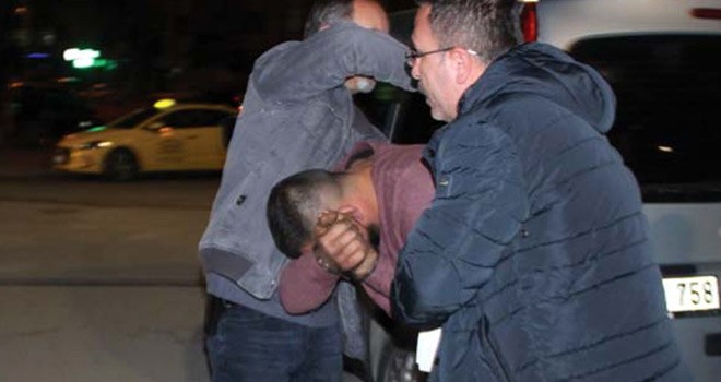 Akaryakıt Çalarken Yakalandı