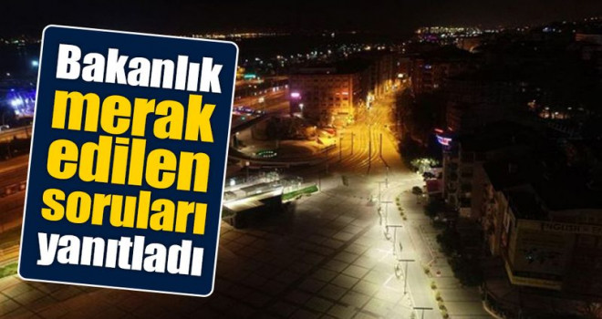 İçişleri Bakanlığı merak edilen soruları yanıtladı!