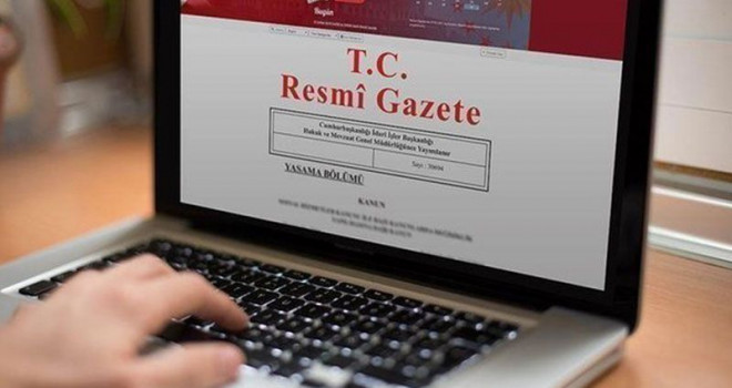 Atama kararları Resmi Gazete'de