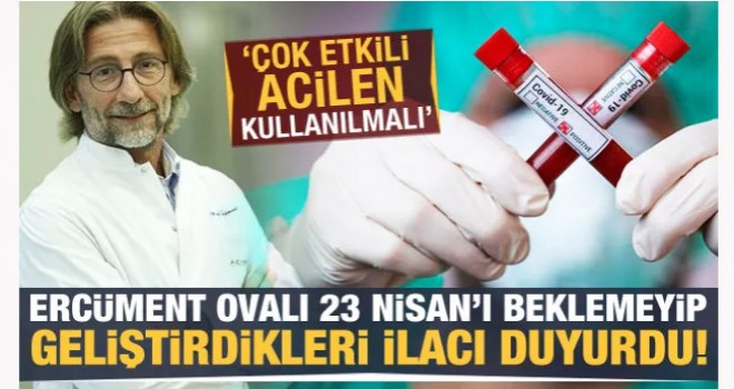 Prof. Dr. Ercüment Ovalı Koronavirüs'ün İlacı Dornaz Alfa