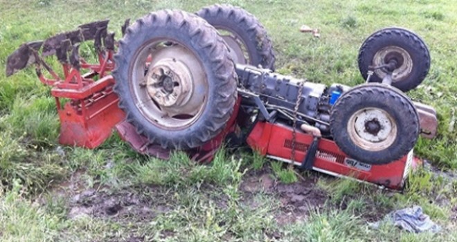 Traktörün Altında Kalan Sürücü Yaşamını Yitirdi