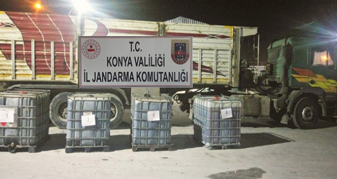 4 bin litre kaçak akaryakıt ele geçirildi