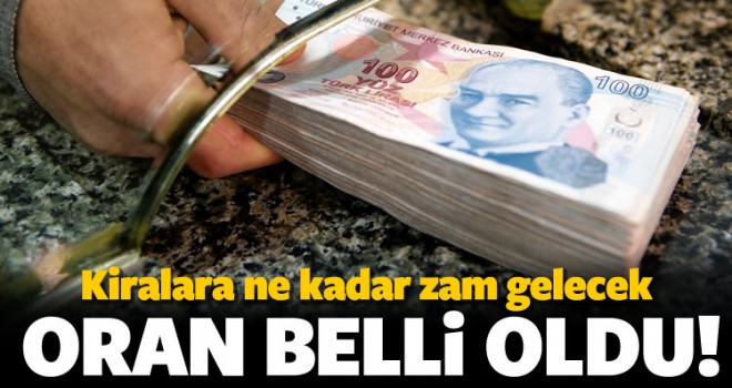 Kiralara Yapılacak Olan Zam Oranı Belli Oldu
