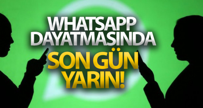 WhatsApp dayatmasında son gün yarın