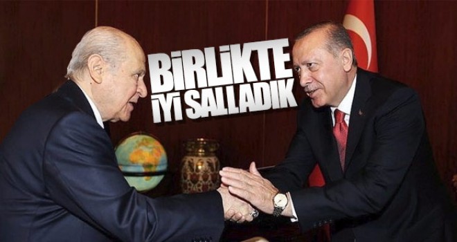 Bahçeli'den Erdoğan'a tebrik telefonu