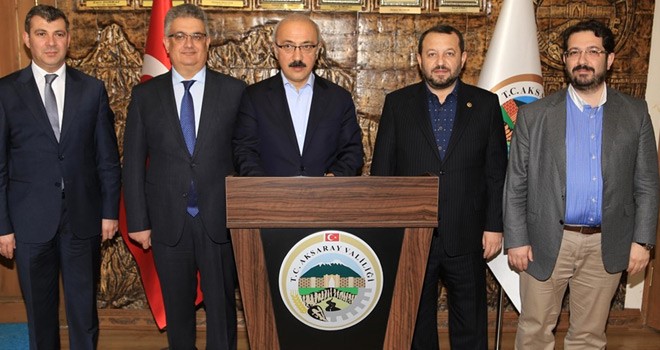 Kalkınma Bakanı Elvan Aksaray'da