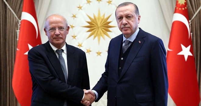 Cumhurbaşkanı Erdoğan'ın Kabulü