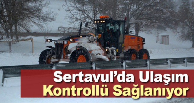 Sertavul Geçidi'nde ulaşım kontrollü sağlanıyor