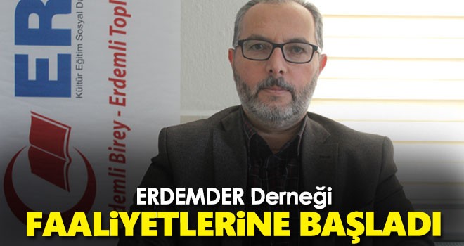 Erdem Eğitim Sosyal Dayanışma Gençlik ve Spor Kulübü Derneği faaliyetlere başladı