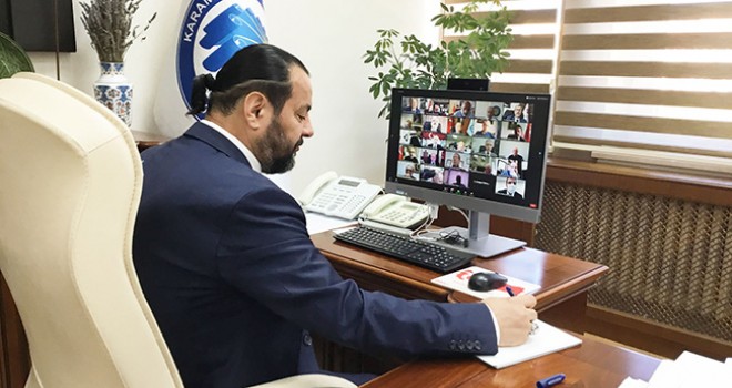 Üak Toplantısı, Telekonferans Yöntemiyle Yapıldı