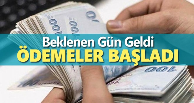 Nakdi ücret desteği ödemeleri başladı
