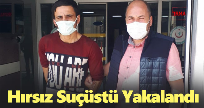 Evin su sayacını sökmeye çalışan şüpheli suçüstü yakalandı