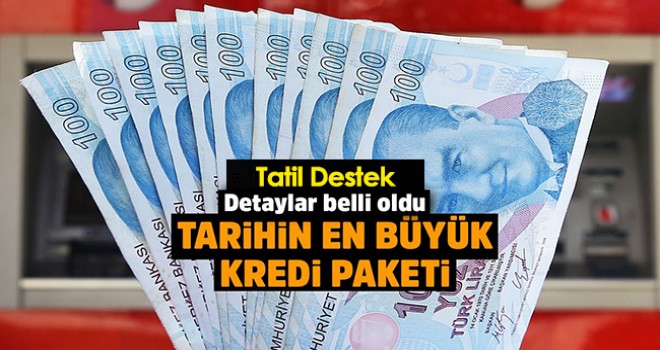 Yeni Tatil Destek Kredi Paketi