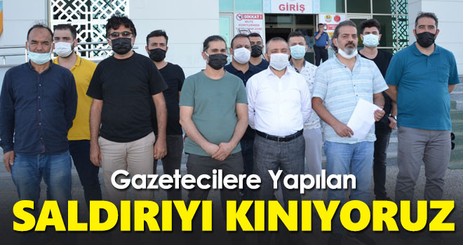 Karaman Gazeteciler Cemiyeti Basın Açıklaması