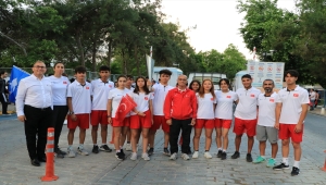 Antalya'da 110 kilometrelik gençlik koşusu düzenlendi
