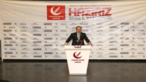 Fatih Erbakan, Yeniden Refah Partisi Sivas İl Kongresi'nde konuştu: