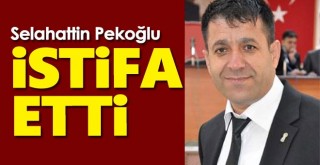Selahattin Pekoğlu MHP'den istifa etti